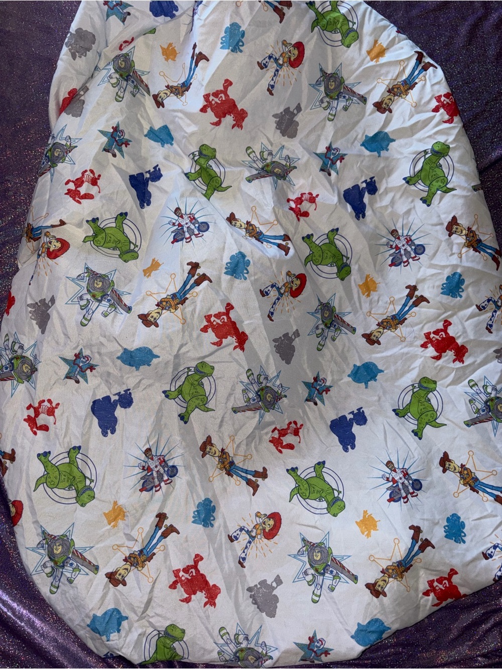 Toy Story Toddler Bedding Fitted Sheet